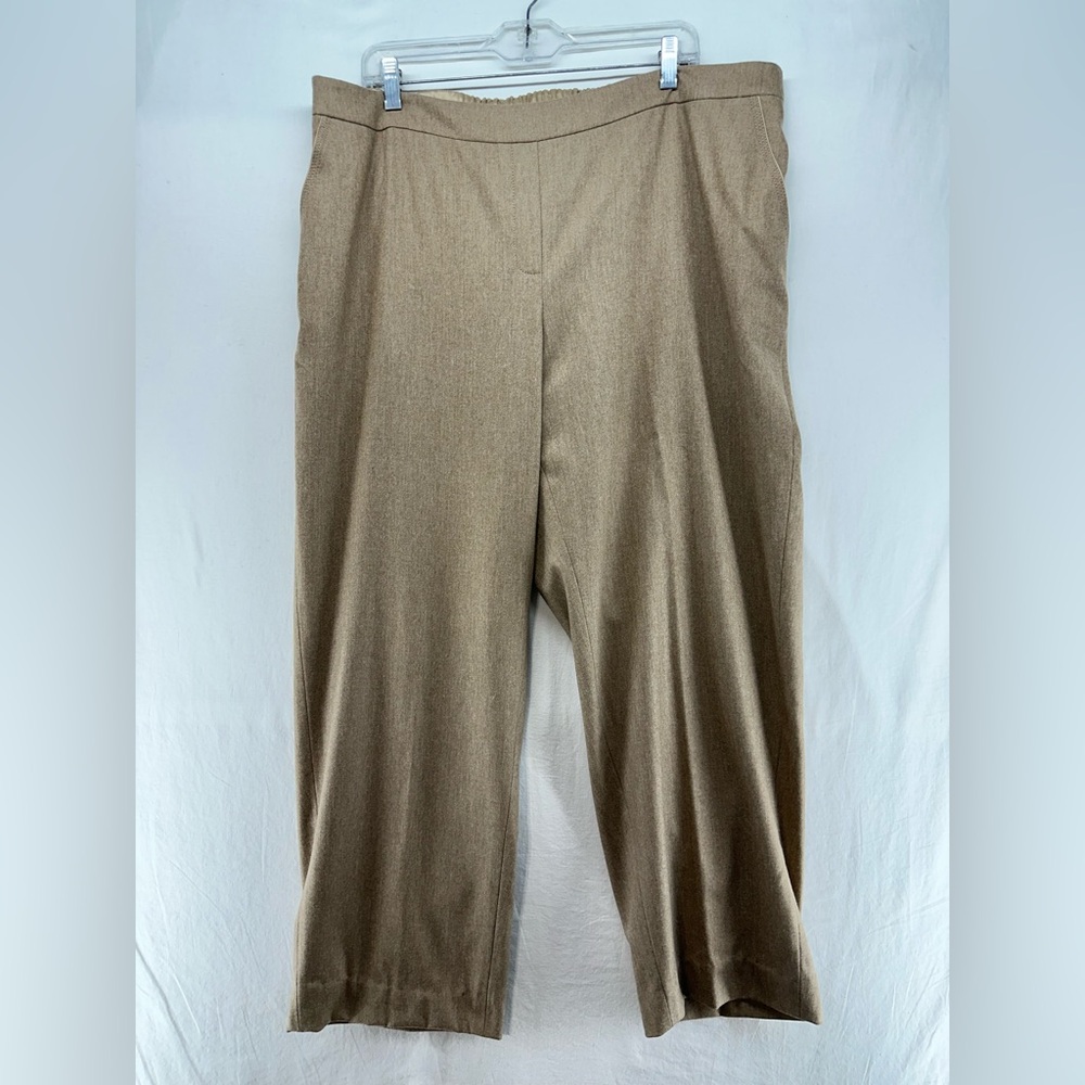 Lafayette 148 Womens Plus Size 2XL Wool Cashmere Business Casual Pants Hemmed